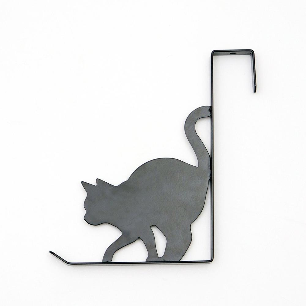 ドアフック　うずうず　黒