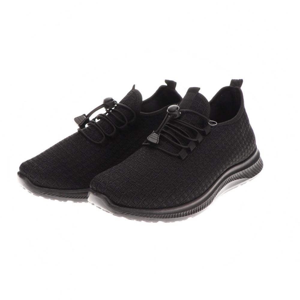 你的品牌名　ウォーキングシューズ　ブラック　Ｌ（２５．５～２６）