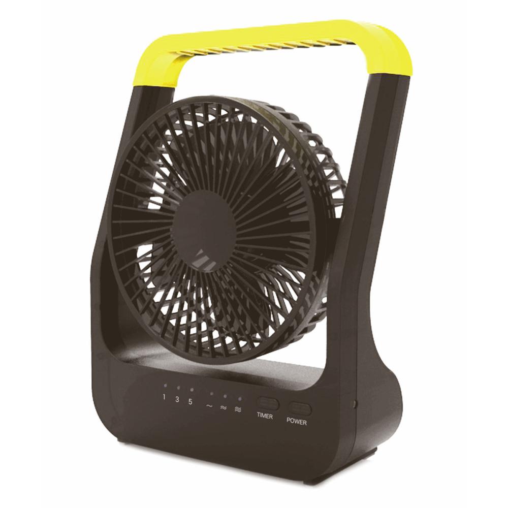 トップランド　どこでもＦＡＮ　ホーム＆アウトドア　ブラック