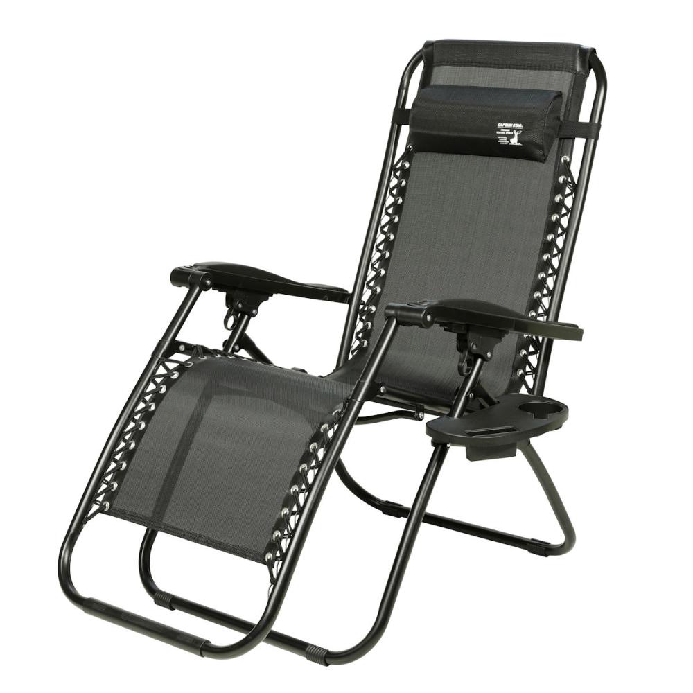 キャプテンスタッグ　ブラックラベル　リクライニングリバティチェア　ＵＣ－１８３８