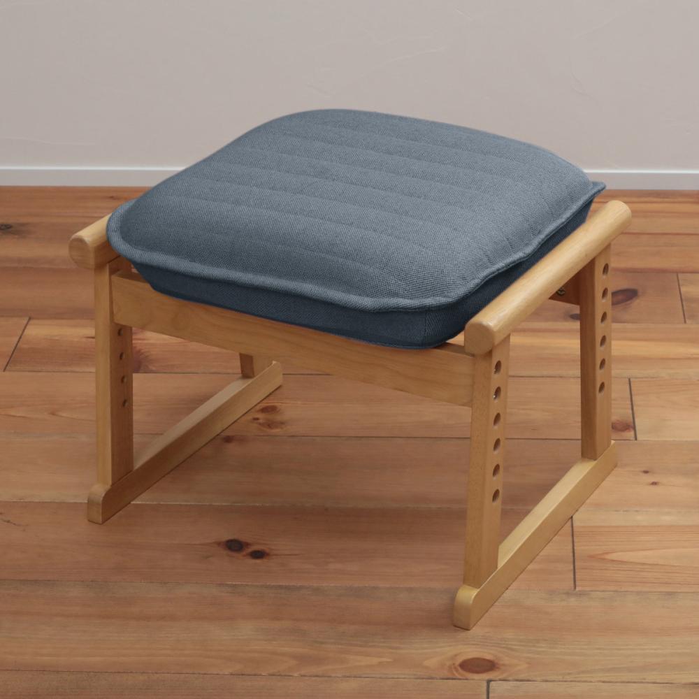 明光ホームテック　セレクトチェア　スツール　ブルーグレー　ＯＮニールＢＧＹ