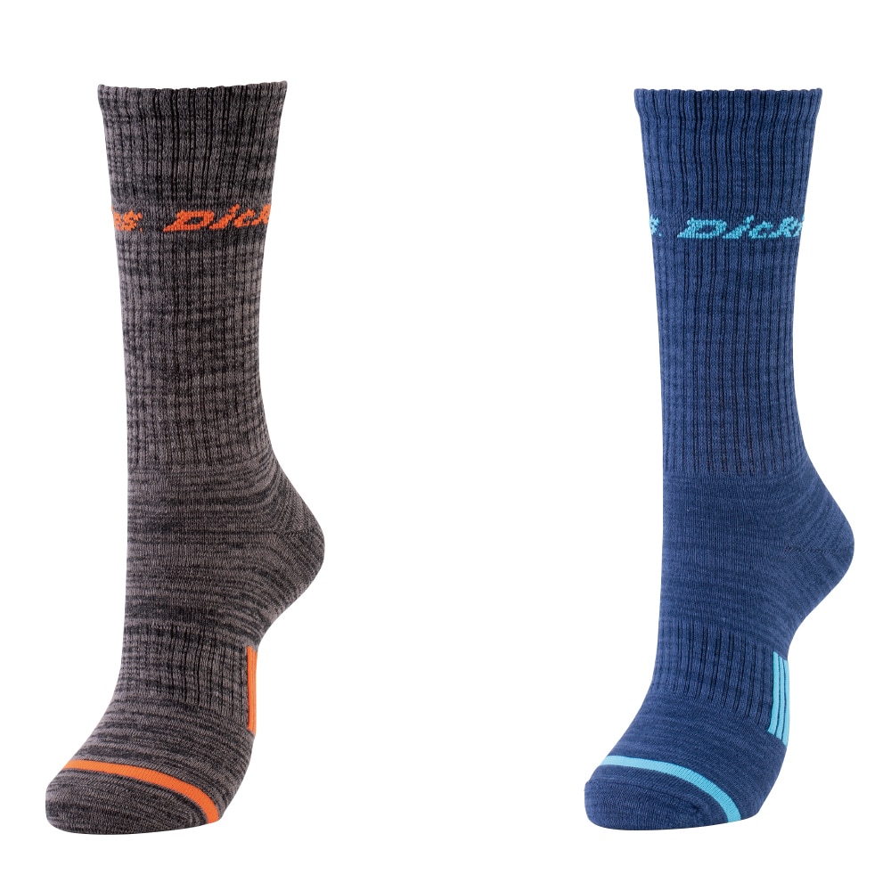 ディッキーズ　制菌クルーソックス　２足組　カラーミックス　Ｆ　Ｄ－３１２６