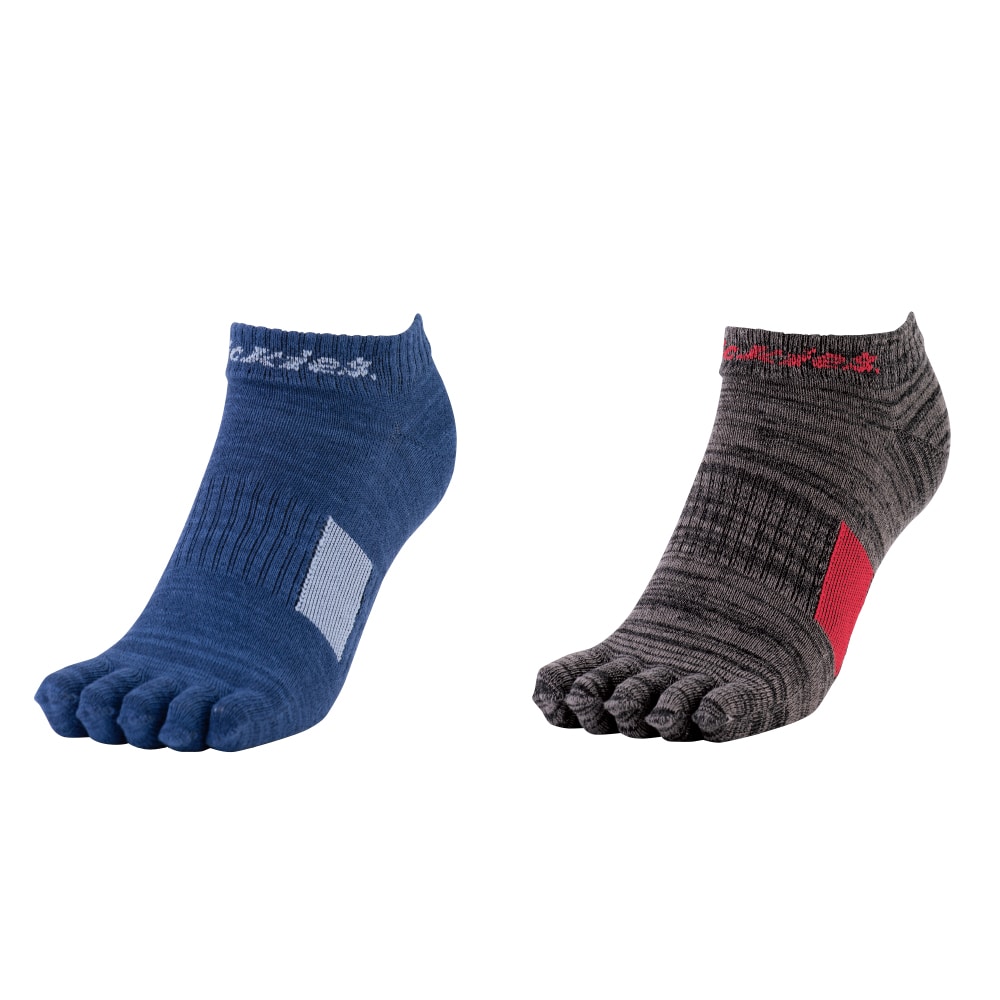 ディッキーズ　制菌ショート５本指ソックス　２足組　カラーミックス　Ｆ　Ｄ－３１３１