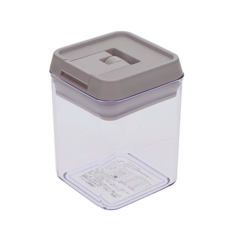 アテーナライフ　レバーで簡単に開閉できるキャニスター　Ｓ　３００ｍＬ