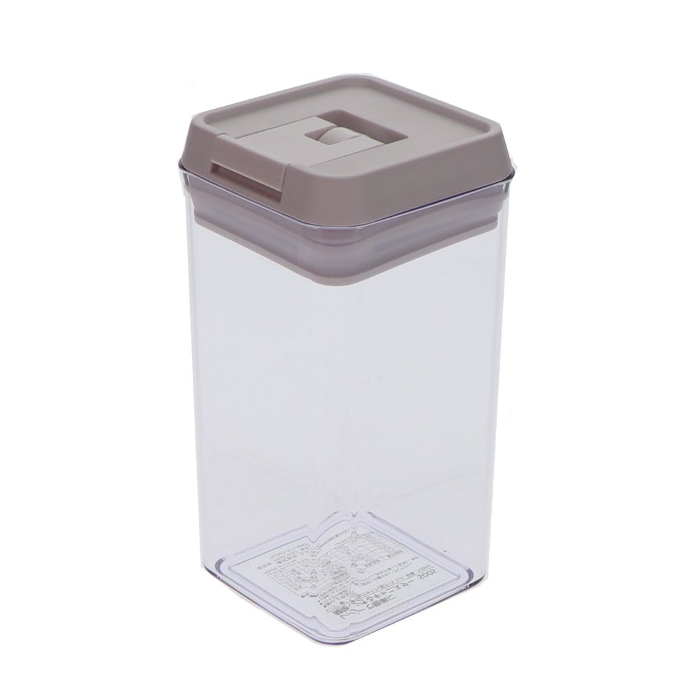 アテーナライフ　レバーで簡単に開閉できるキャニスター　Ｓ　５００ｍＬ