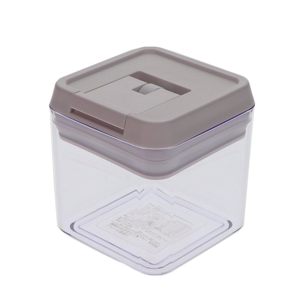 アテーナライフ　レバーで簡単に開閉できるキャニスター　Ｍ　５００ｍＬ