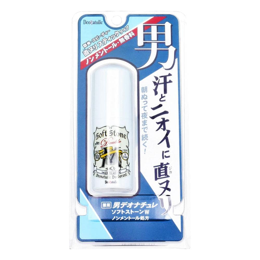デオナチュレ　男ソフトストーンＷノンメントール　２０ｇ