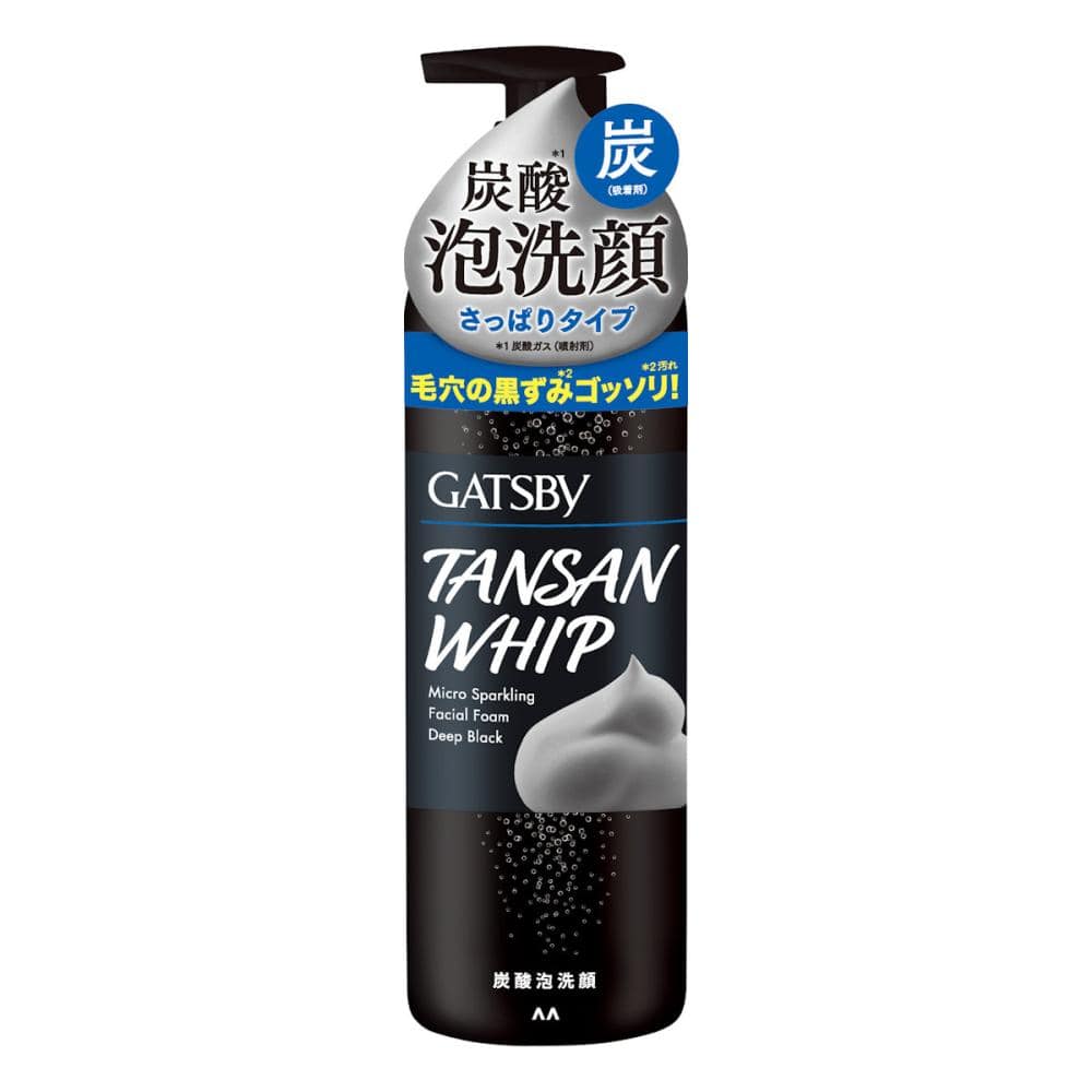 ギャツビー　マイクロスパークリング泡洗顔　ディープブラック　２００ｇ