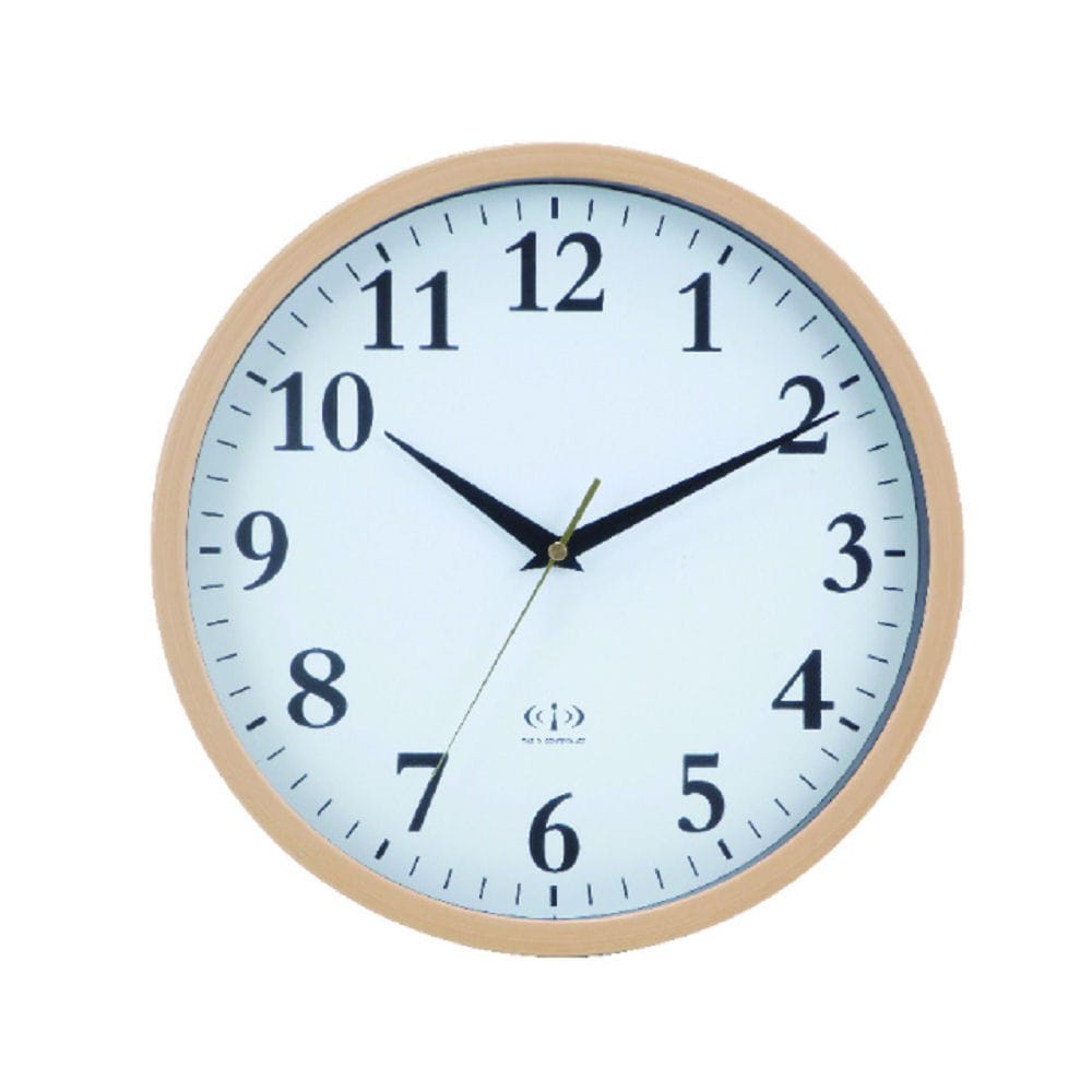 Ｌ’ＣＲＥＳＴ（ルクレスト）　電波　掛け時計　ナチュラル　３１ｃｍ　ＬＣＳＴ１ーＮＡＷＨ－３０