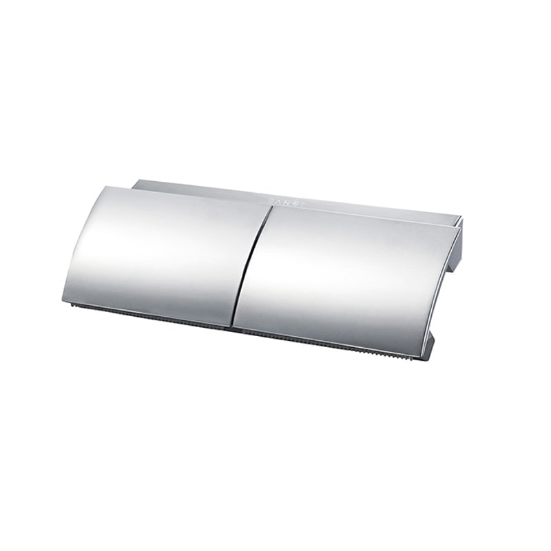 ＳＡＮＥＩ（サンエイ）　ダブルペーパーホルダー　ビス付　シルバー　Ｗ３８０１－Ｃ