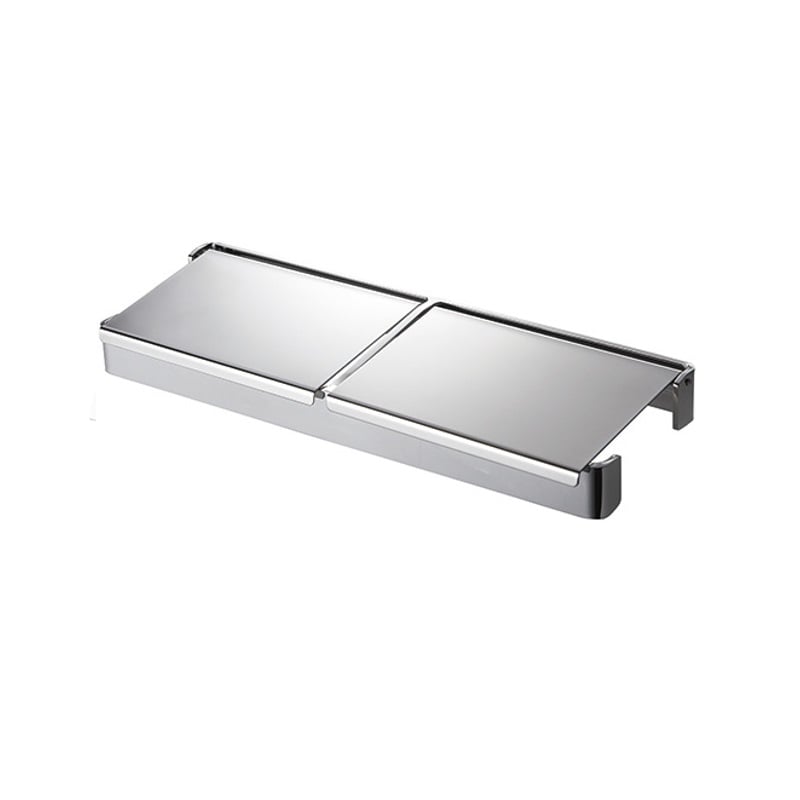 ＳＡＮＥＩ（サンエイ）　ダブルペーパーホルダー　ステンレス製　ビス付　シルバー　Ｗ３８０８－Ｃ