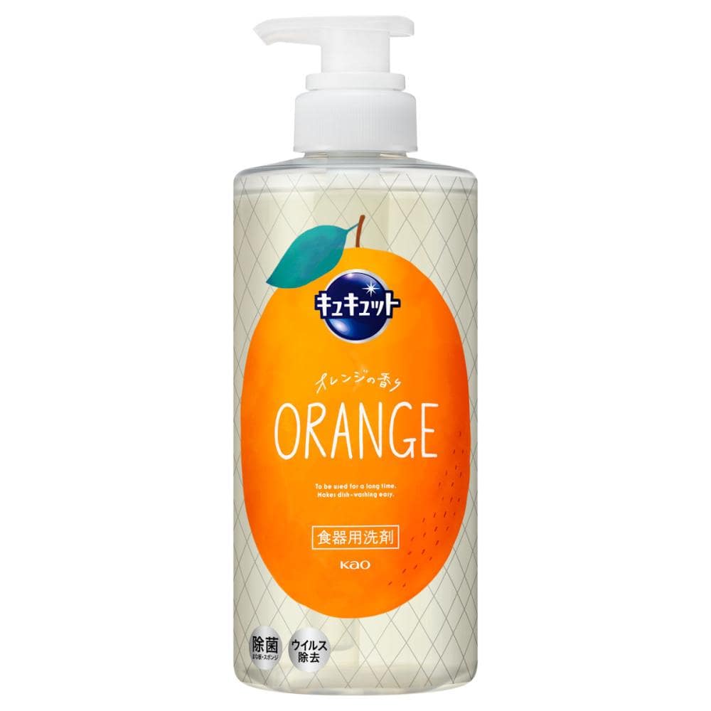 花王　キュキュット　オレンジ　ポンプ　５００ｍＬ