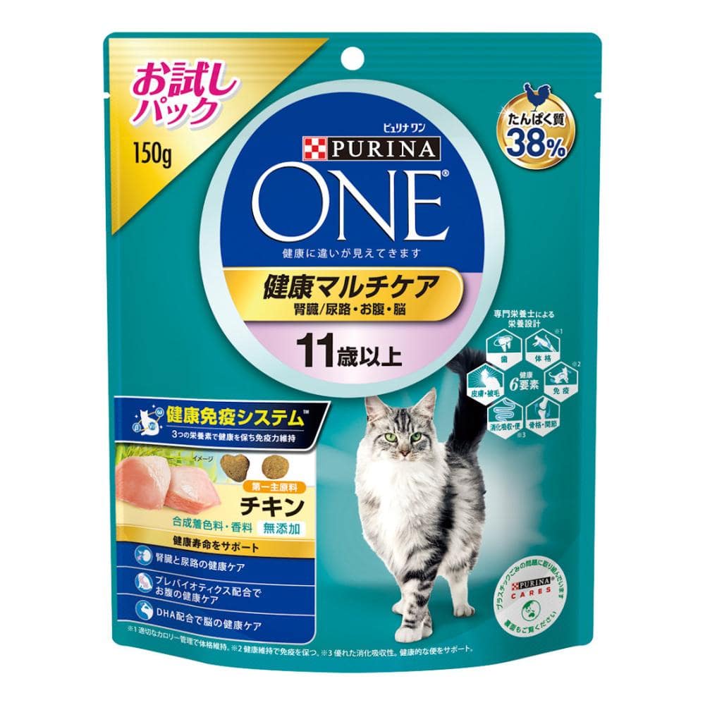 ネスレ　ピュリナワン　キャット　健康マルチケア　１１歳以上　１５０ｇ