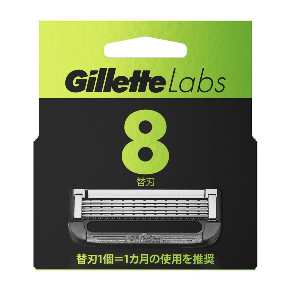 Ｐ＆Ｇ　ジレット　ジレットラボ　角質除去バー搭載　替刃　８個入り