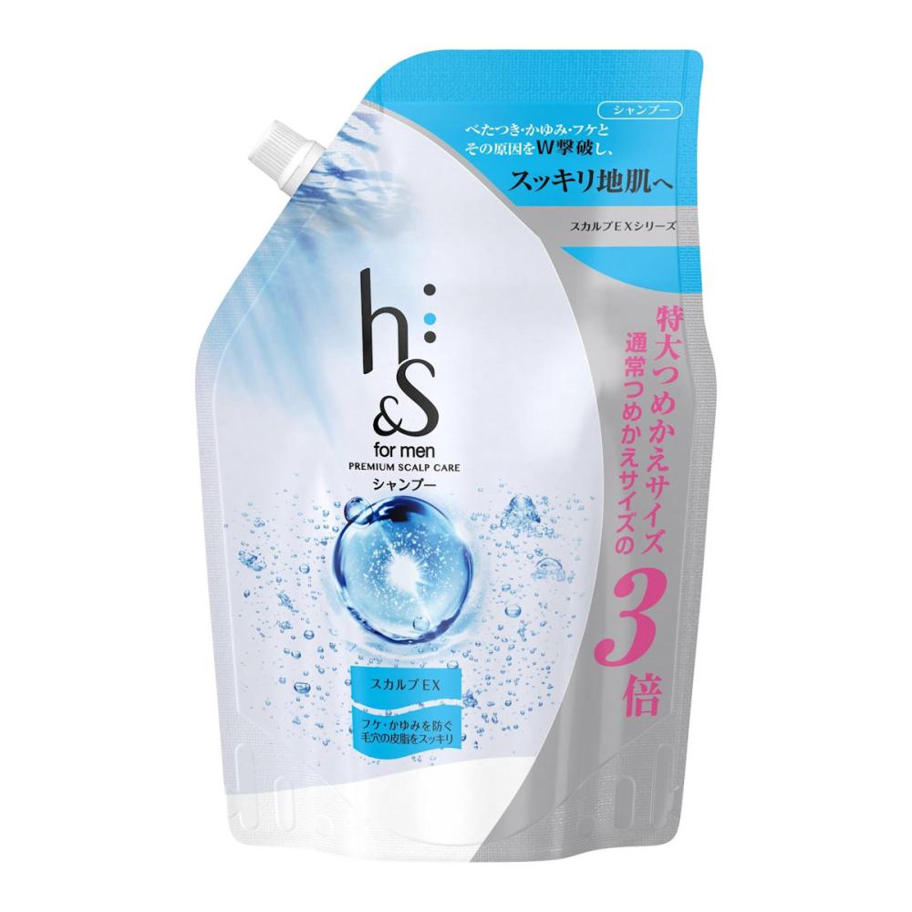 Ｐ＆Ｇ　ｈ＆ｓ　ｆｏｒｍｅｎ　スカルプＥＸシャンプー　詰め替え用超特大　９００ｍＬ