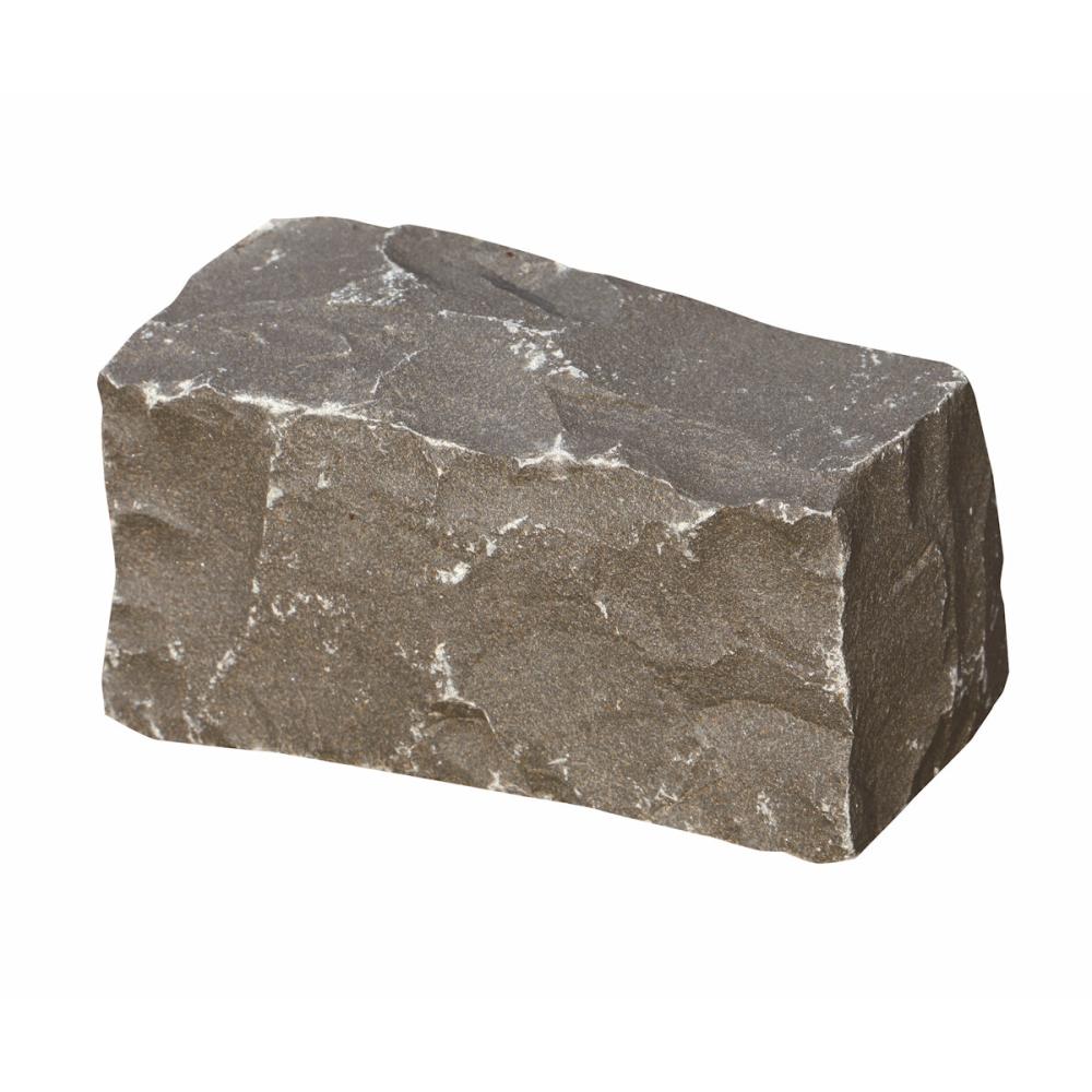 玄武岩　黒ぴんころ　約９×９×１８ｃｍ