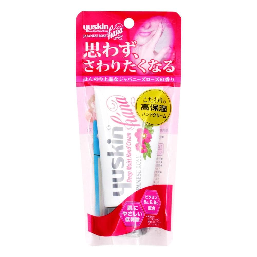 ユースキン製薬　ユースキンｈａｎａハナ　ハンドクリーム　ジャパニーズローズ　チューブ　５０ｇ