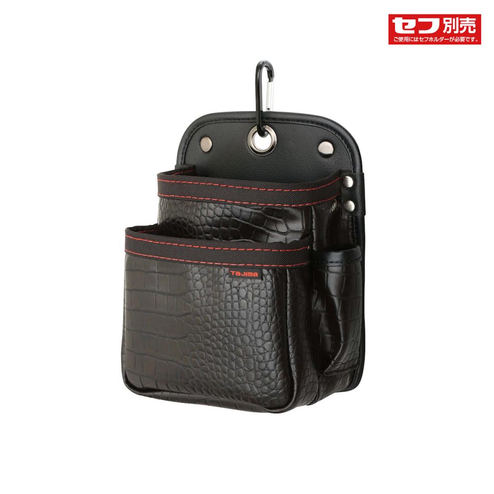 Ｔａｊｉｍａ　タジマ　着脱式腰袋Ｇ　２段小　ツインフック　ＳＦＫＢＧ－２Ｓ２Ｈ