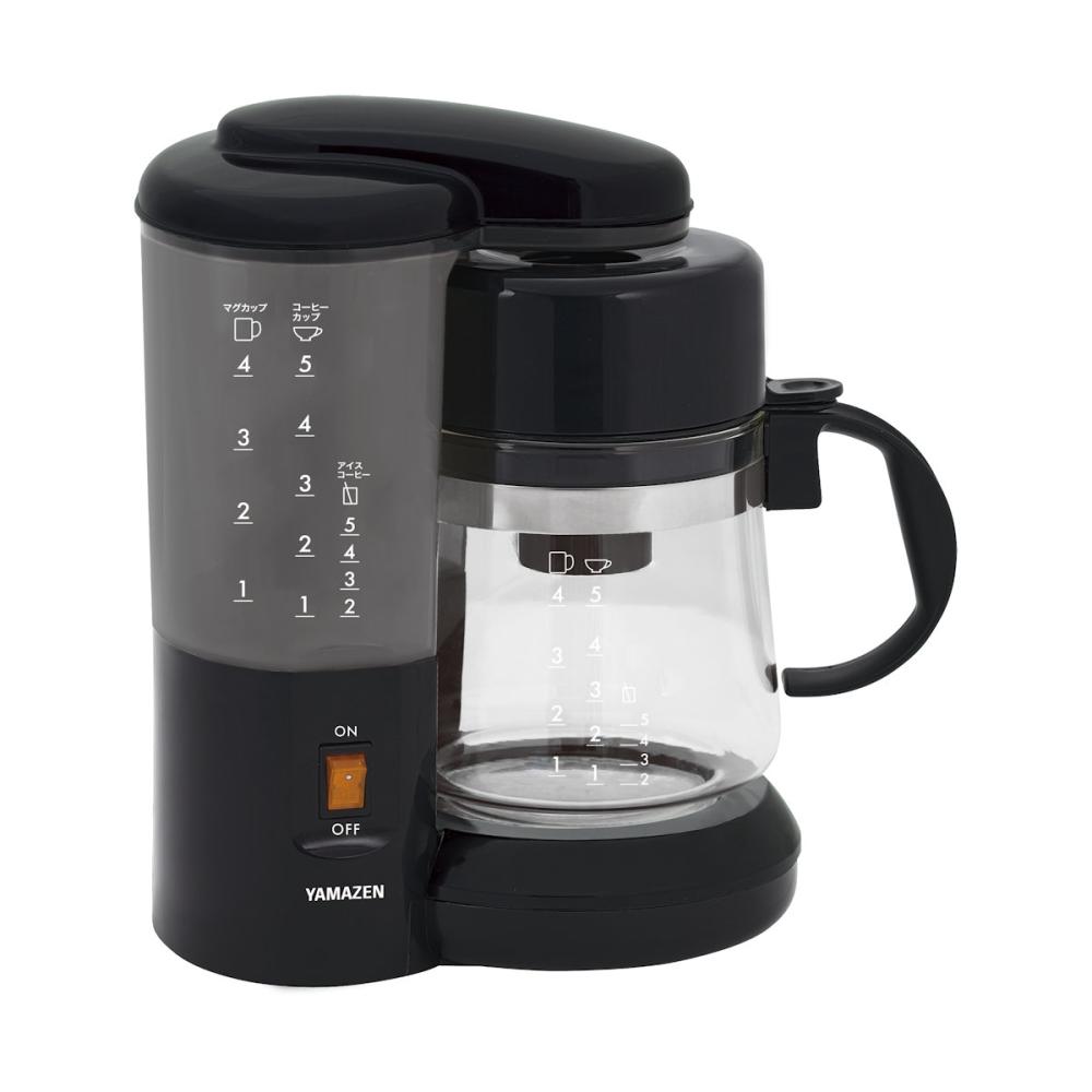 ＹＡＭＡＺＥＮ（山善）　コーヒーメーカー　ドリップ式　ブラック　ＹＣＡ－５０２（Ｂ）