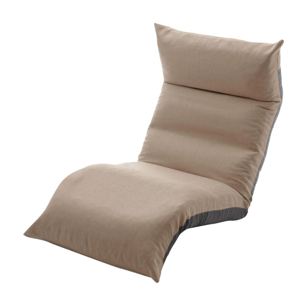 セルタン　ポケットコイル座面のフットレスト座椅子　タスクブラウン