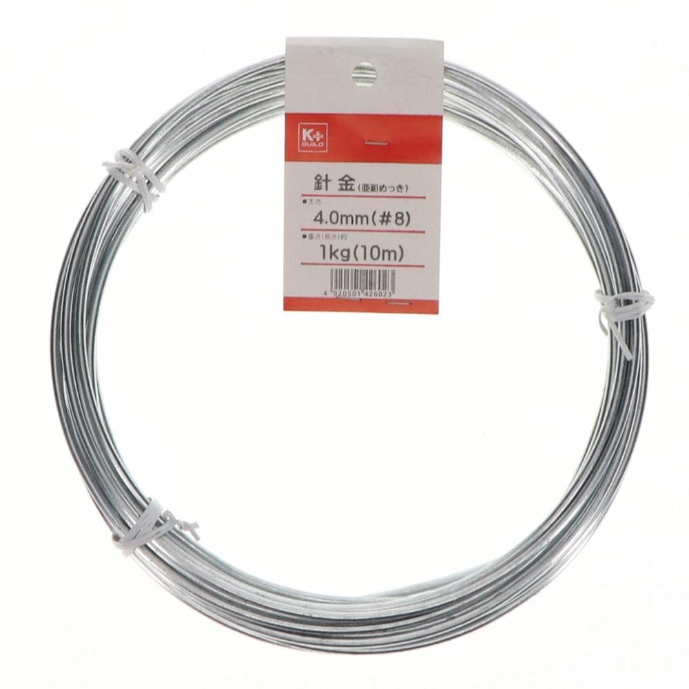 Ｋ＋ＢＵＩＬＤ　針金　１ｋｇ　＃８×１０ｍ