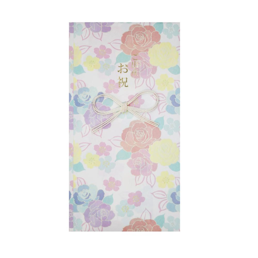 シノコマ　薔薇柄多当　出産お祝いＫＰ３６１