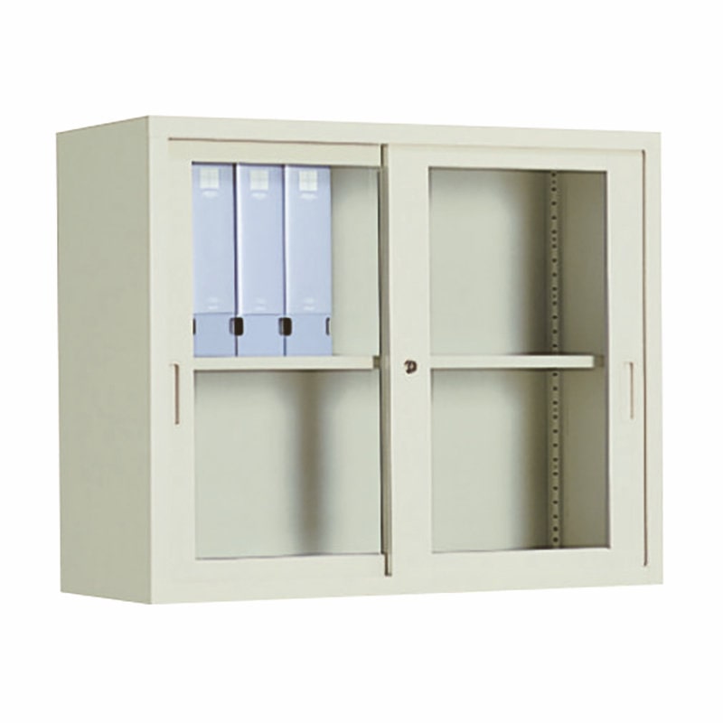 コクヨ　保管庫　Ａ４対応ガラス引き違い戸　上置き