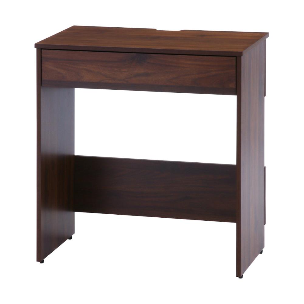 不二貿易　ＥＺＢＯ　工具不要デスク　幅７０ｃｍ　ミディアムブラウン