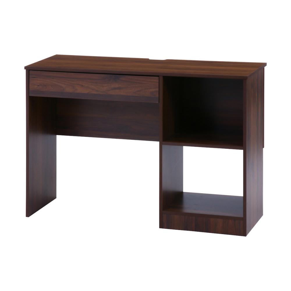 不二貿易　ＥＺＢＯ　工具不要片袖デスク　幅１１０ｃｍ　ミディアムブラウン