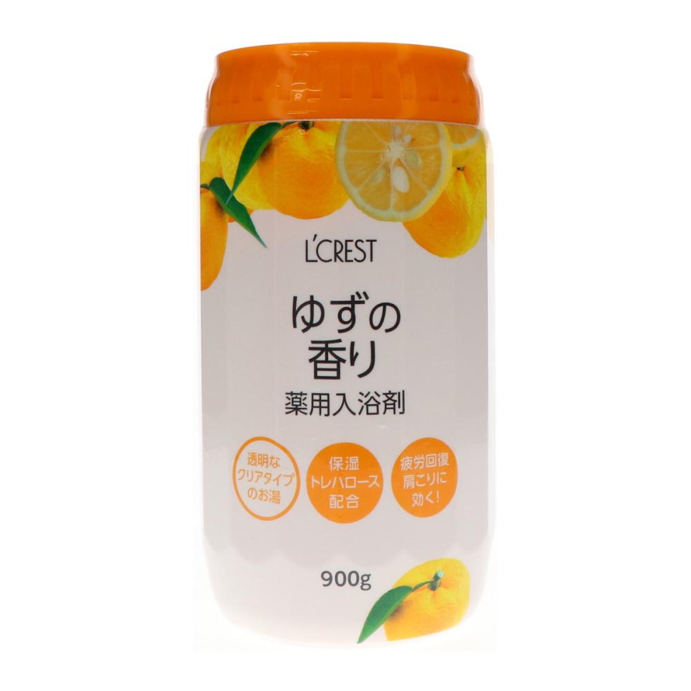 Ｌ’ＣＲＥＳＴ（ルクレスト）　薬用入浴剤　ゆず　９００ｇ