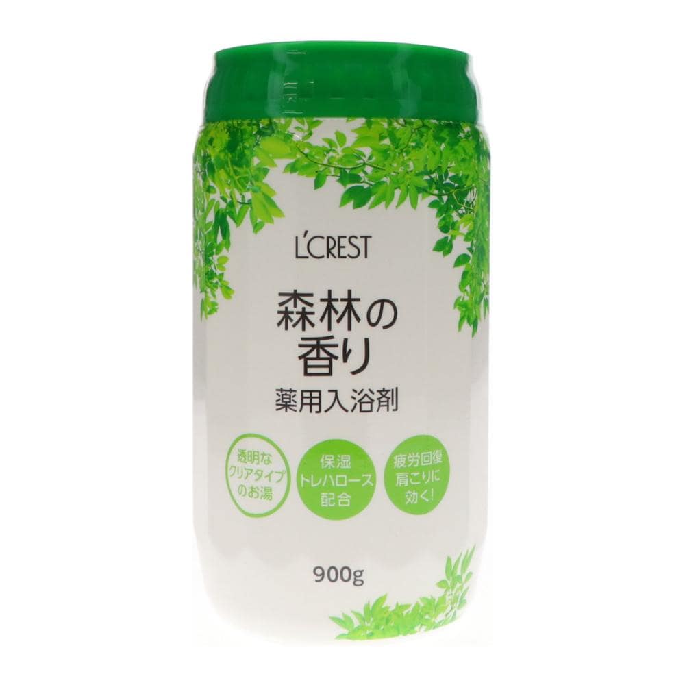 Ｌ’ＣＲＥＳＴ（ルクレスト）　薬用入浴剤　森林　９００ｇ