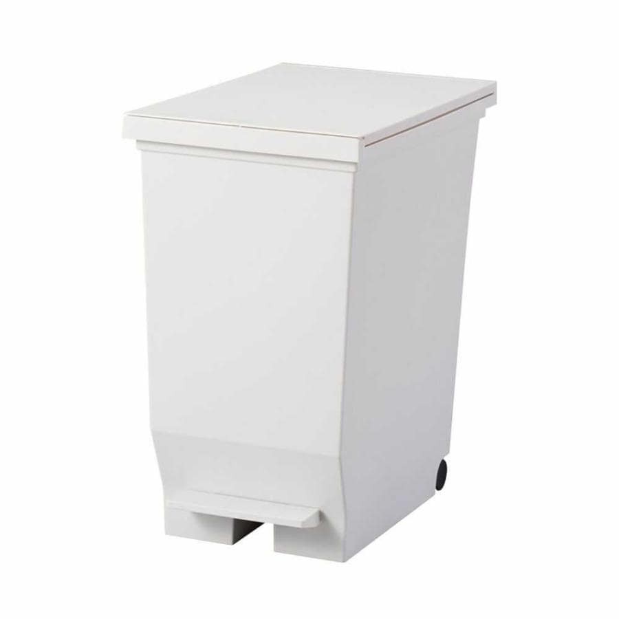 エバン　両開きペダルペール　４０Ｌ　ホワイト