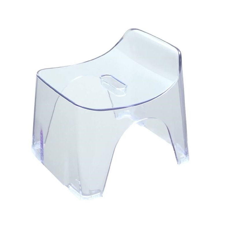 ヒューバス　バススツール　座面高さ２０ｃｍ　クリア