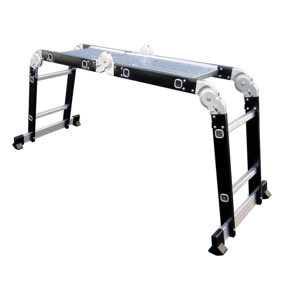 アルミス　８ｗａｙｓステップラダー　多目的脚立　ＡＳＬ－８ＳＢＫ