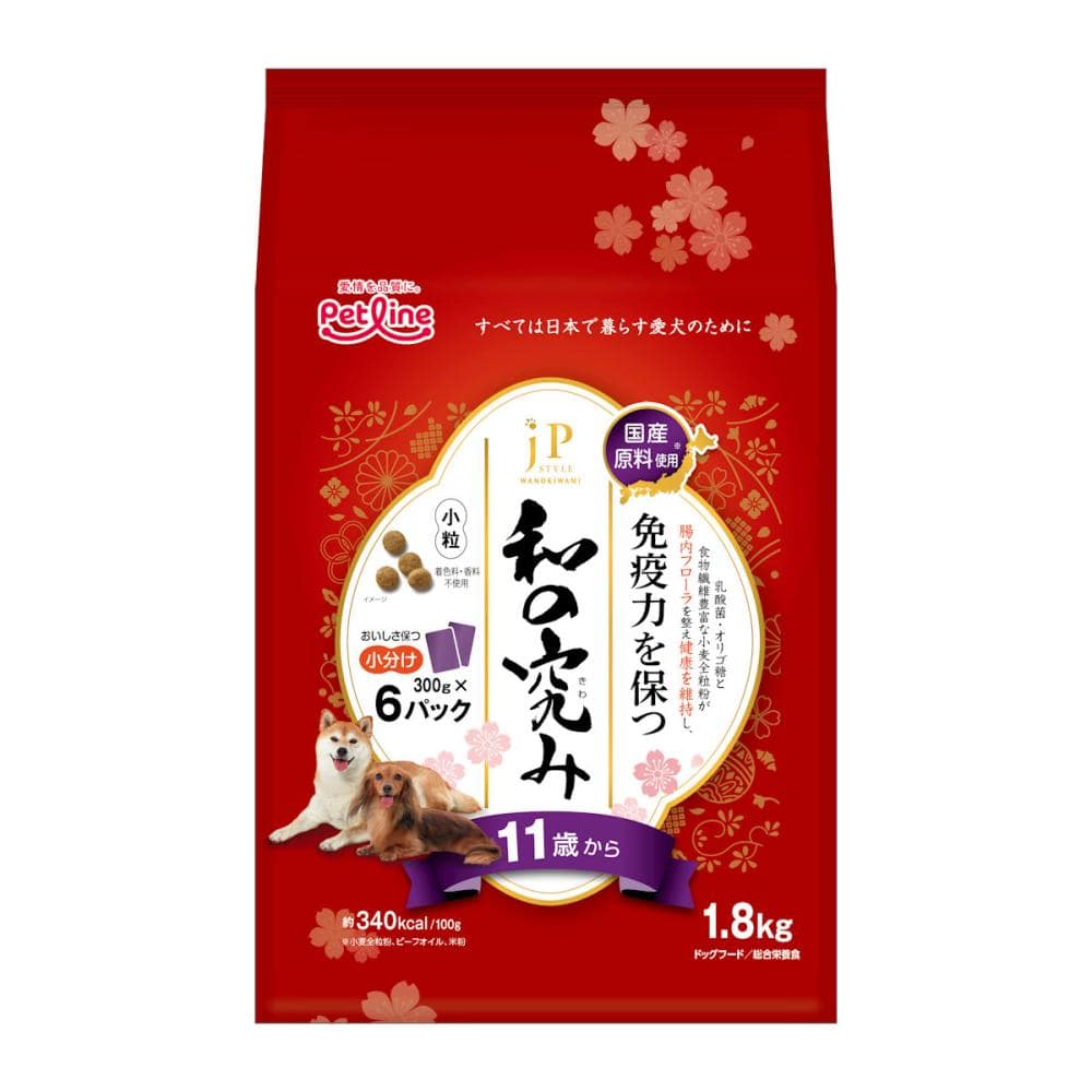 ペットライン　ＪＰスタイル　和の究み　１１歳から　１．８ｋｇ