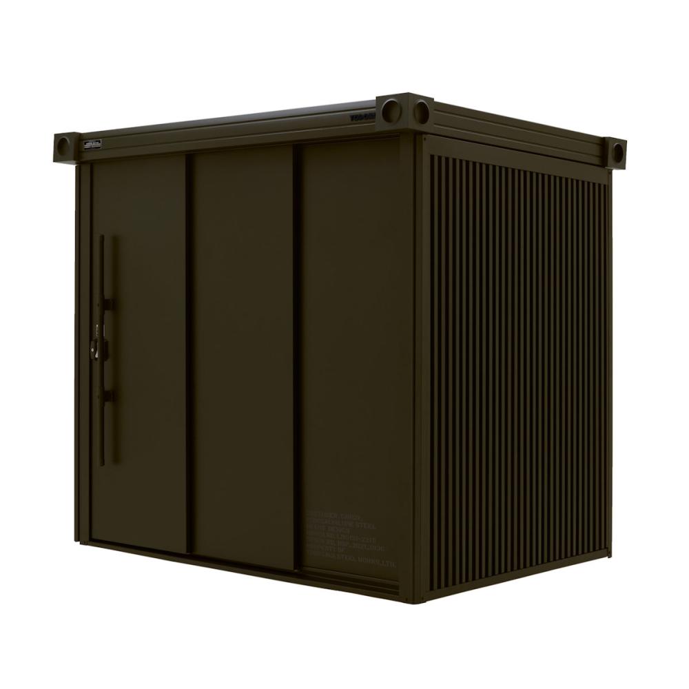 ヨド物置　エルモ　ＢＥＡＭＳデザイン　オリーブドラブ　一般地型　ＬＭＤ－２２１５－ＢＭ／ＯＬ