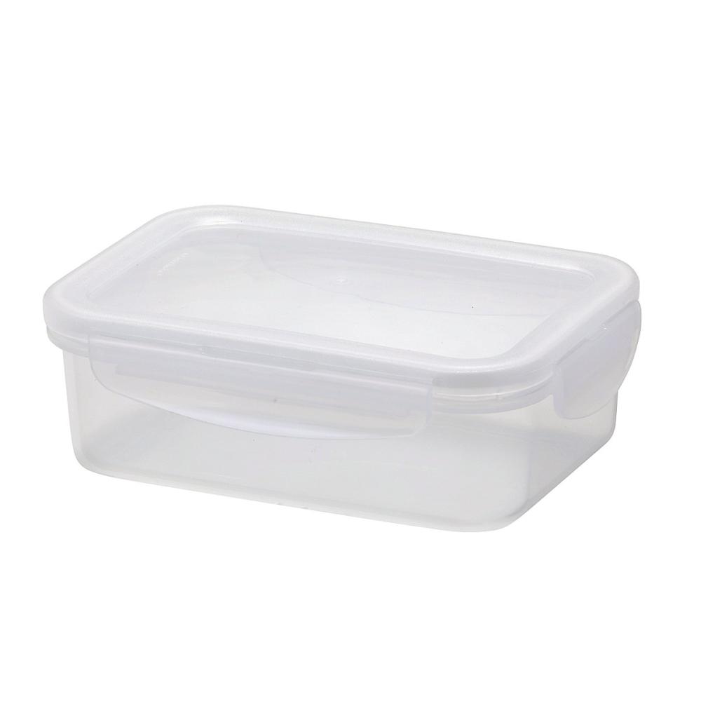 アテーナライフ　４点ロック密閉保存容器　予備パッキン付き　５９０ｍＬ