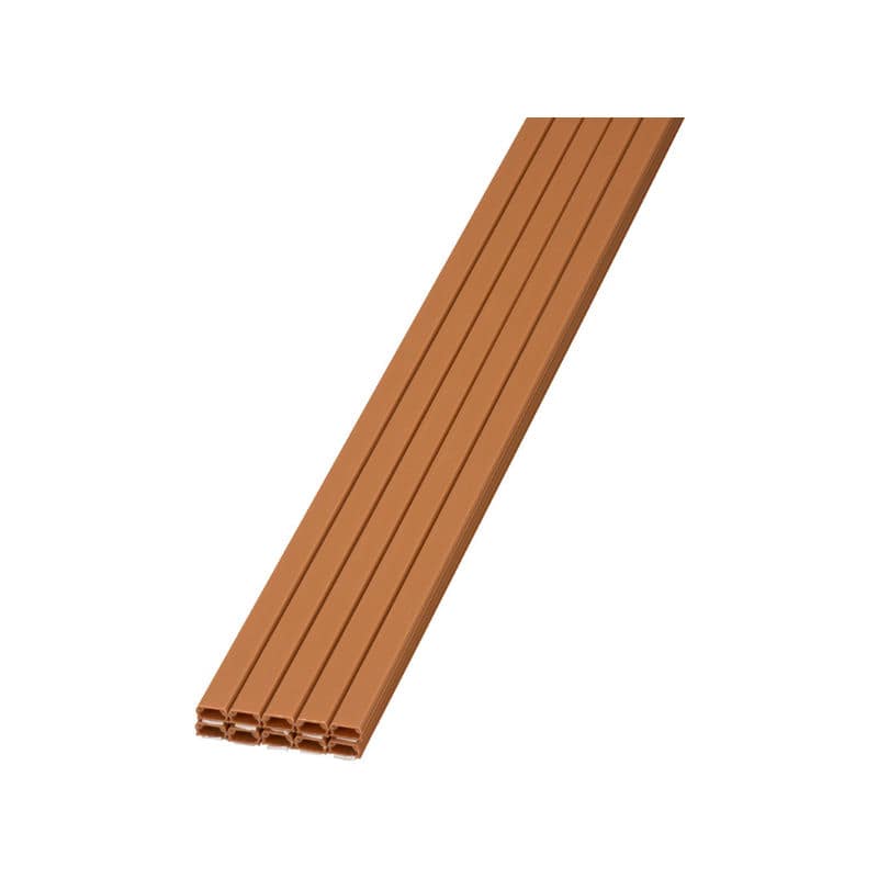 オーム電機　テープ付きＡＢＳモール　ブラウン０号　１ｍ　１０本入り　ＤＺ－ＡＭＴ０１－Ｔ／１０Ｐ