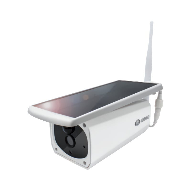 ダイトク　ソーラー充電式　屋外用　Ｗｉ－Ｆｉ防犯カメラ　ホワイト　ＧＳ－ＳＬＢ０２