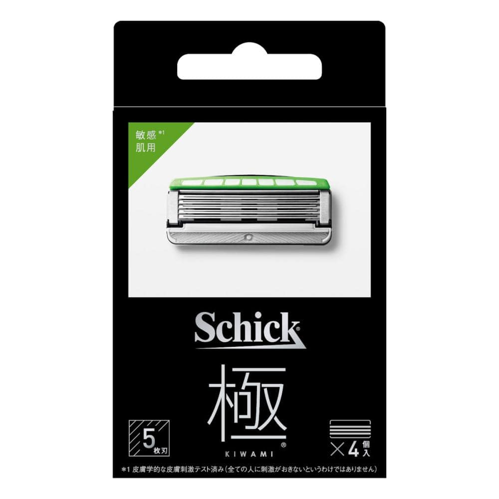 シック　極キワミ　敏感肌用　替刃　４個入り