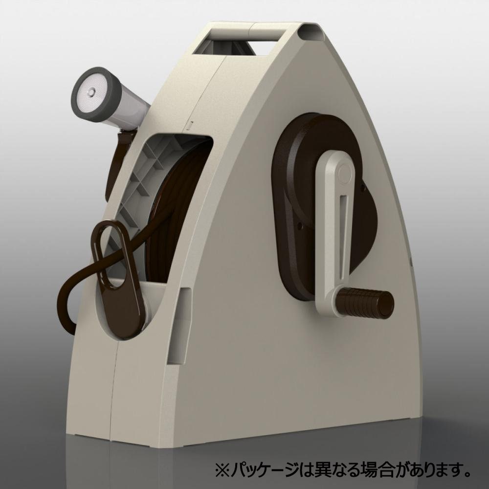 Ｂｒｅｅｚｙ　Ｇｒｅｅｎ　ホースリール　ギアスピード　３０ｍ　ブラウン　ＫＧＨ－３０Ｎ（ＢＲ）