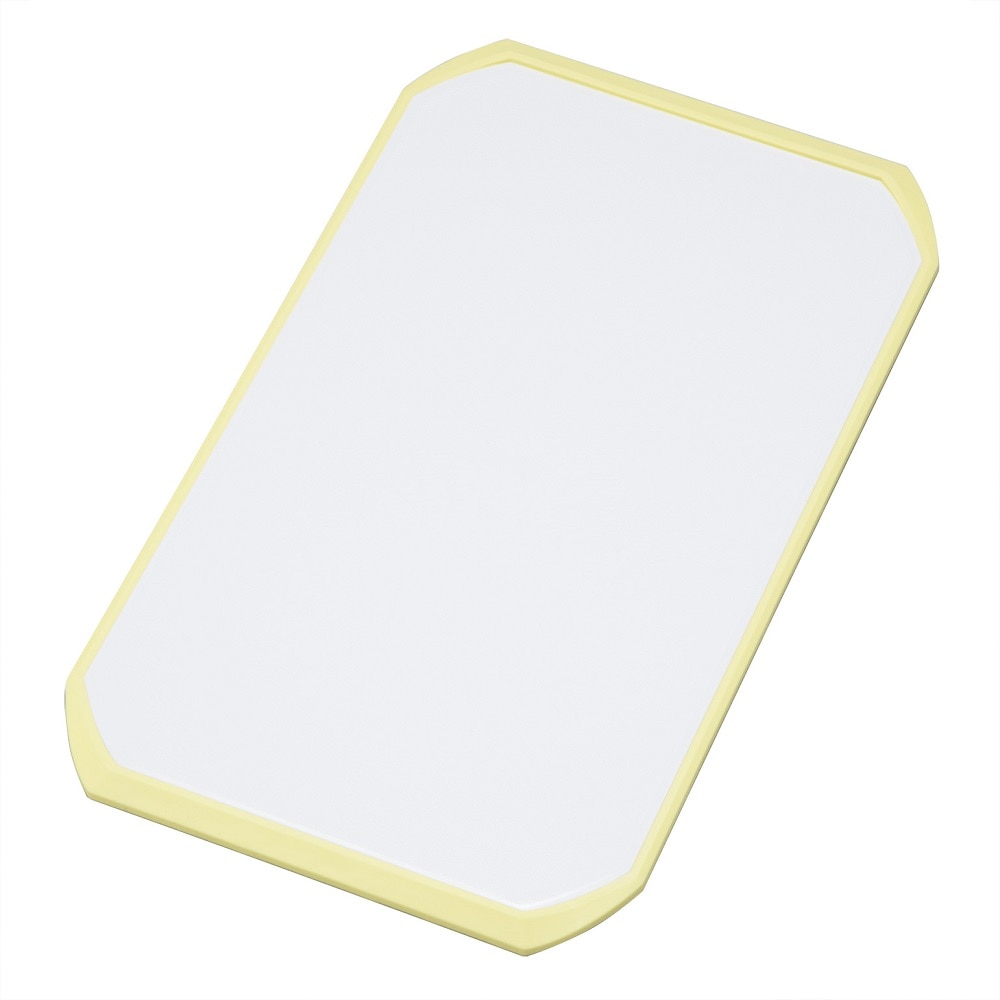 超軽量２色まな板ＬＬ　ホワイト＆イエロー