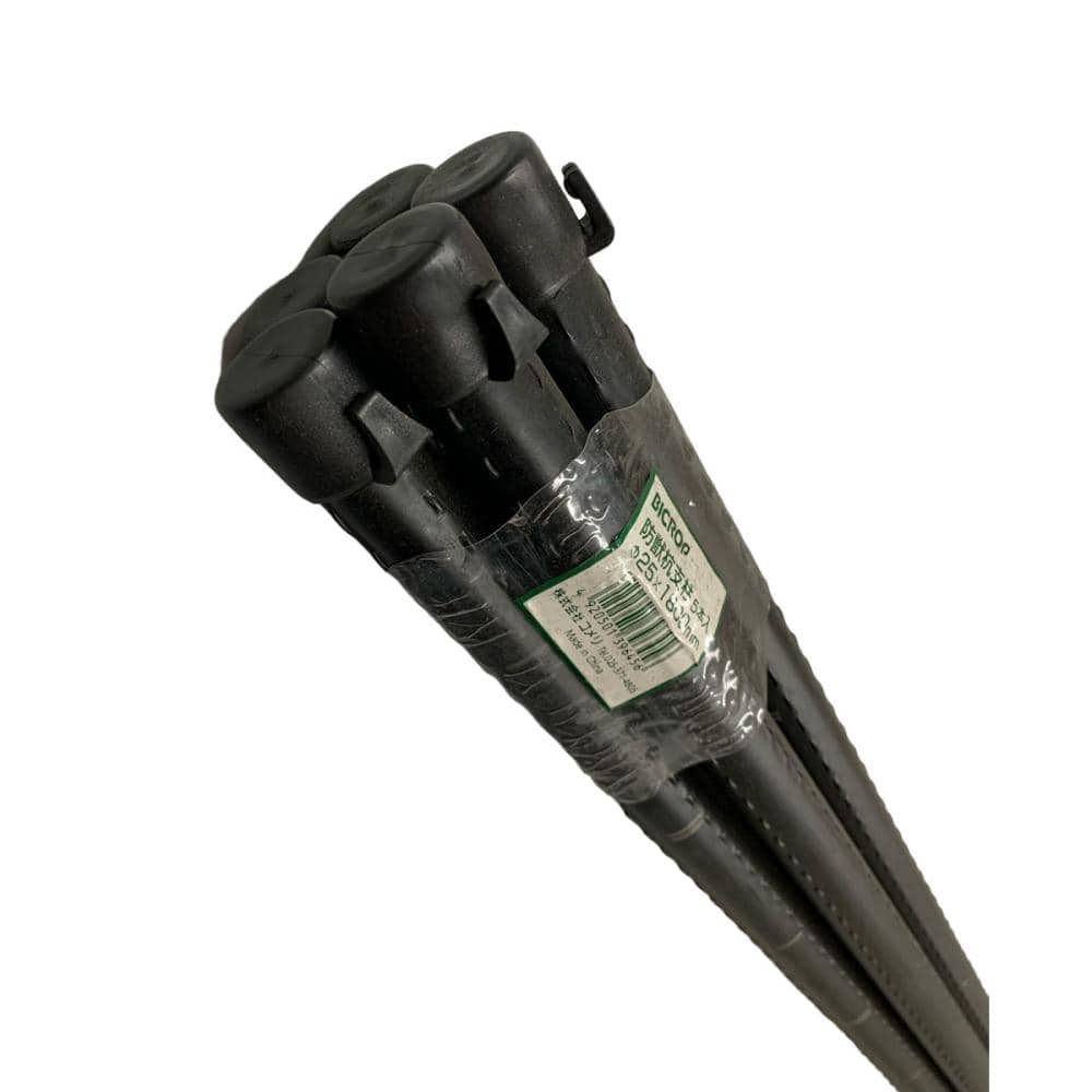 ＢＩＣＲＯＰ（ビックロップ）　マーカー付き防獣支柱　２５ｍｍ　１８０ｃｍ　５本セット