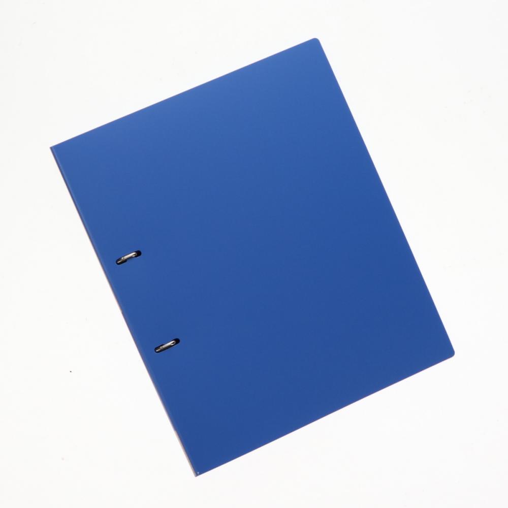 Ｌ’ＣＲＥＳＴ（ルクレスト）　Ｄ式リングファイル　Ａ４　背幅３５ｍｍ　ブルー