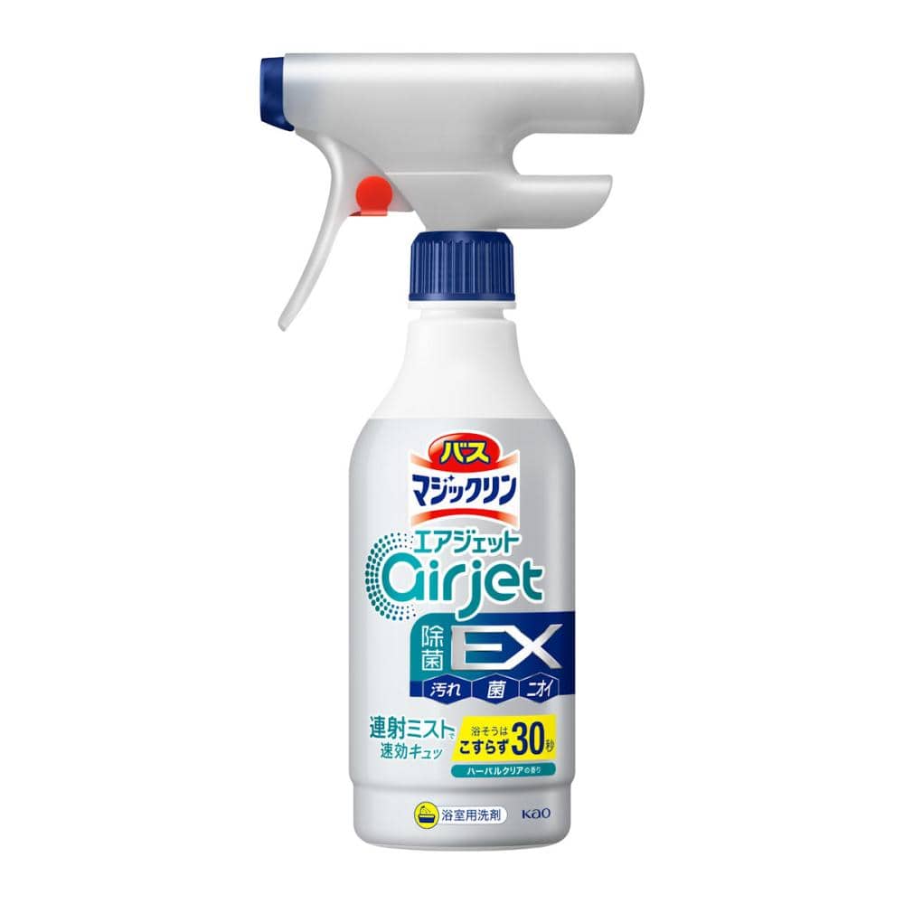 花王　バスマジックリン　エアジェット　除菌ＥＸ　ハーバルクリア　本体　４００ｍＬ
