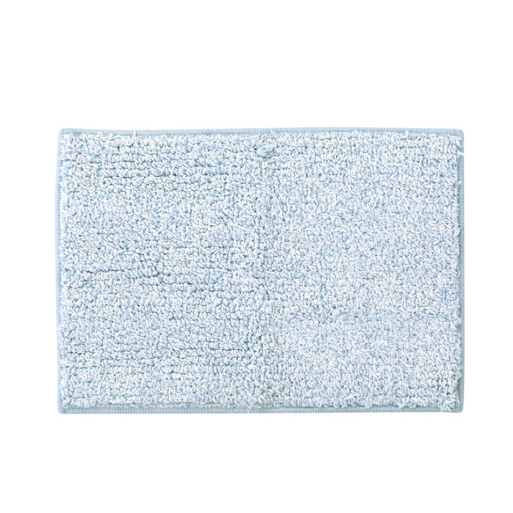 アテーナライフ　即吸水さらさらバスマット　ブルー　３５×５０ｃｍ