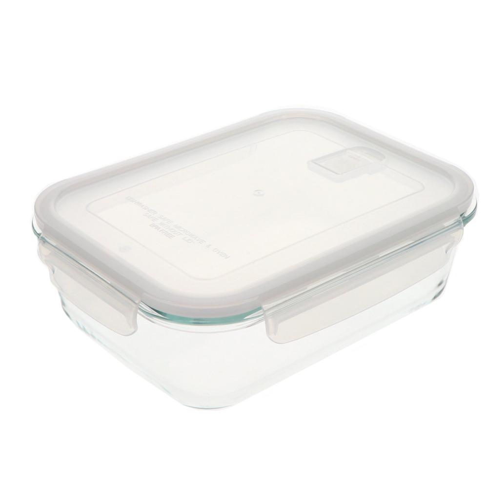 アテーナライフ　フタをしたままレンジができる耐熱ガラス容器　１５００ｍＬ