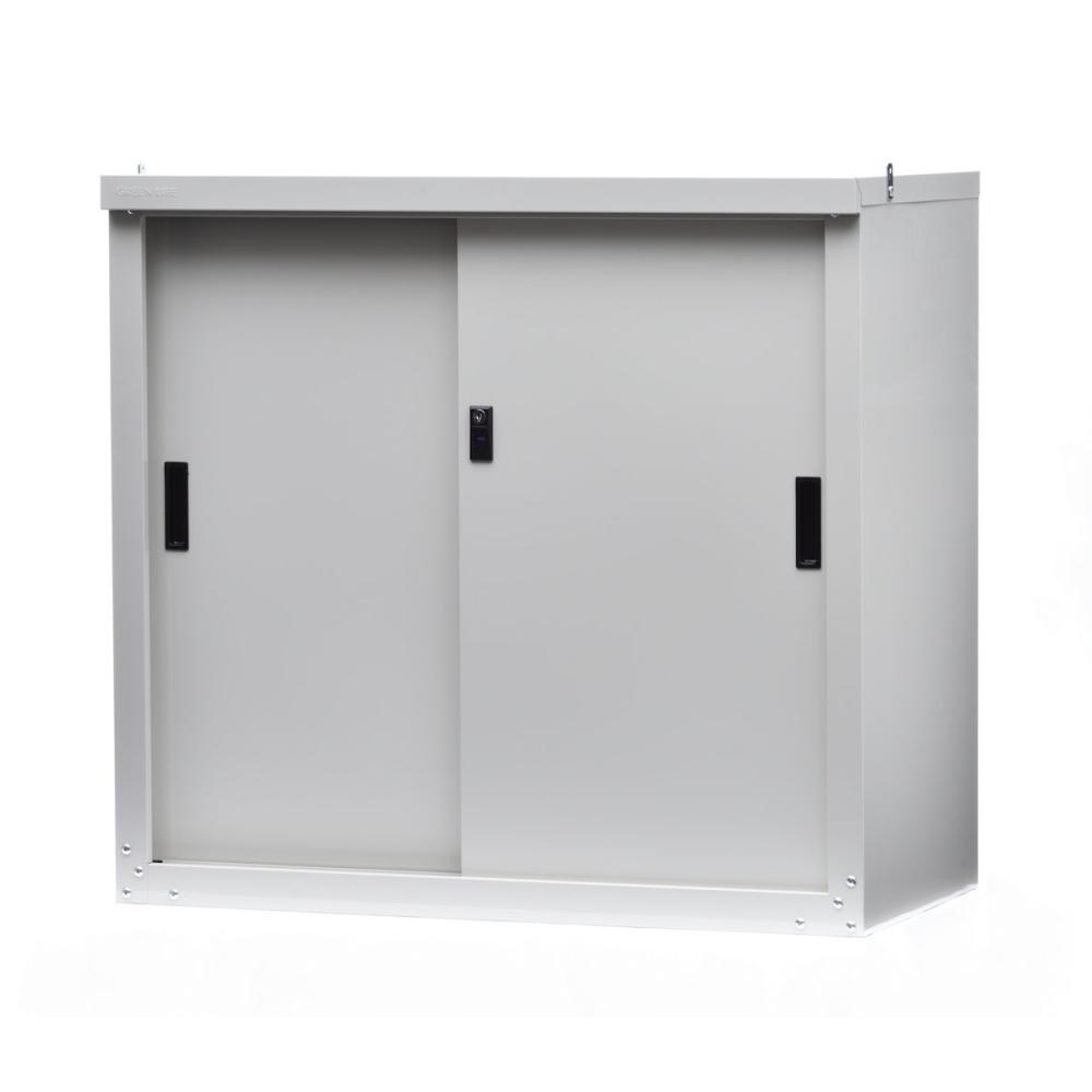 グリーンライフ家庭用収納庫　約幅８９×奥行４７×高さ８３ｃｍ　ＨＳー８３