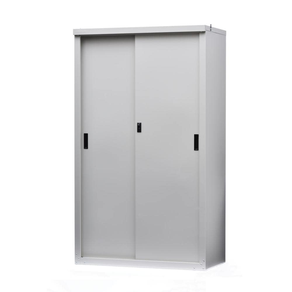 グリーンライフ家庭用収納庫　約幅８９×奥行４７×高さ１５３ｃｍ　ＨＳー１５３