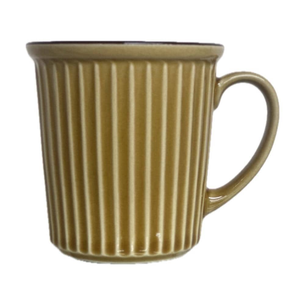 白羊苑　シェープマグ　イエロー